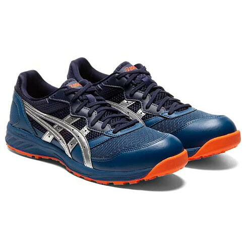 ASICS ウィンジョブ CP210 マコブルー*しろがね色 23.5珊 1273A006.400-23.5