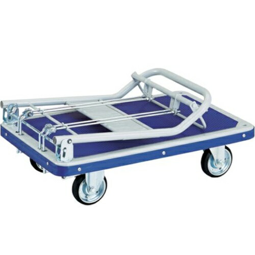 TRUSCO プレス製台車 ドンキーカート ハンド式ブレーキタイプ740X480 101NHB｜Pro Tool Shop