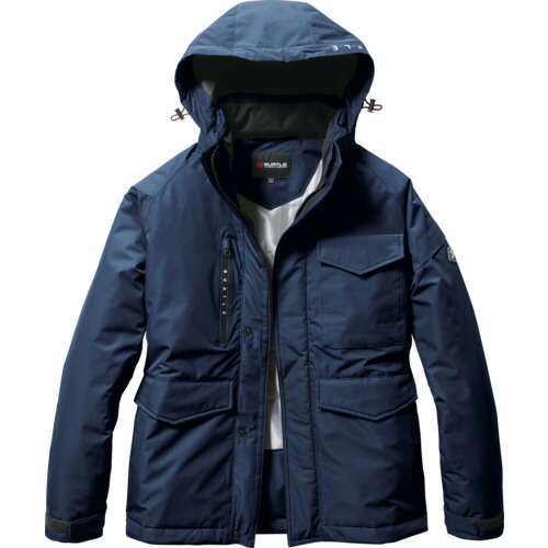 楽天市場】BURTLE 防水防寒ジャケット7620-14-XLミルスグリーン 7620