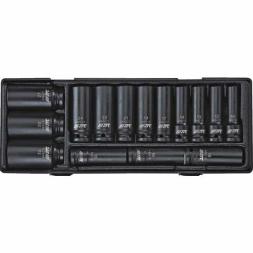 JTC 12.7粍 12PCS ディープインパクトソケットセット JTCK4121