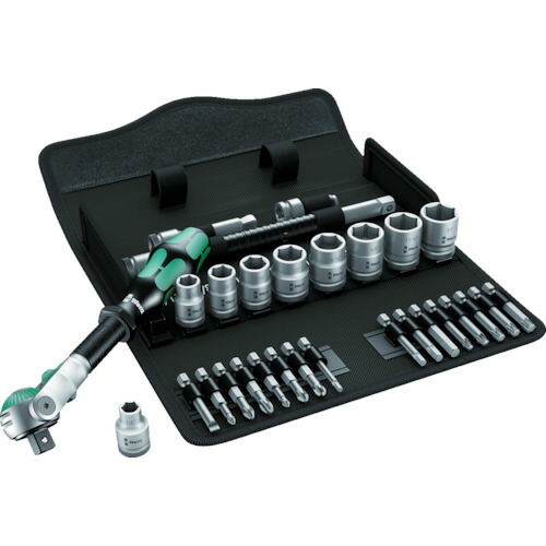 Wera 8100SB9 サイクロップラチェット「スピード」セット 3/8　004049