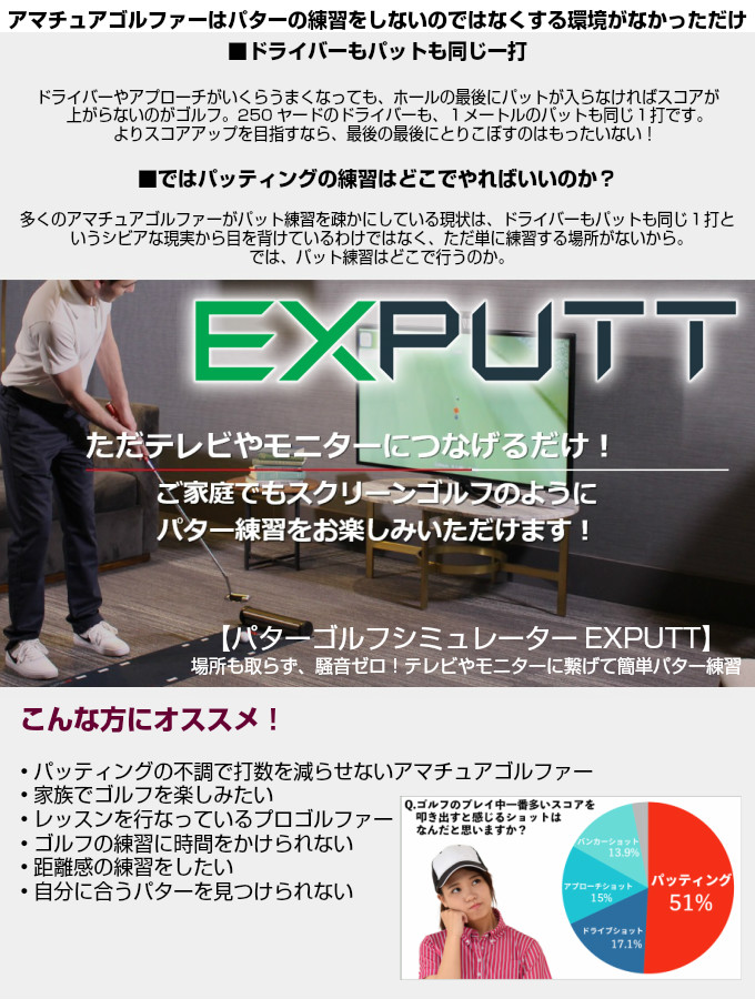 SKY TRAK EXPUTT スカイトラック RG パターゴルフシミュレーター