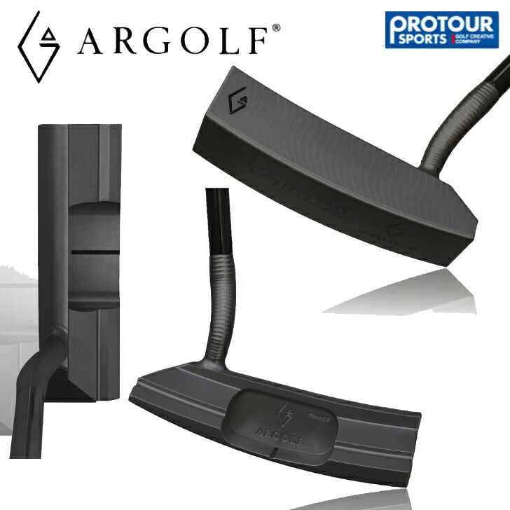 ARGOLF アールゴルフ Arthur 2.0 アーサー2.0 ダークエディション パター｜プロツアースポーツ　店