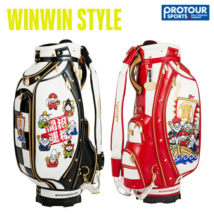 WINWIN STYLE Limited EDITION キャディバッグ 限定品 WINWIN STYLE STYLE ウィンウィンスタイル YANCHA SKULL LIMITED