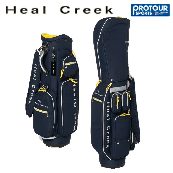 値下げしました！ヒールクリーク ゴルフクラブケース Heal Creek - ヒールクリーク クラブケース キャディバックの