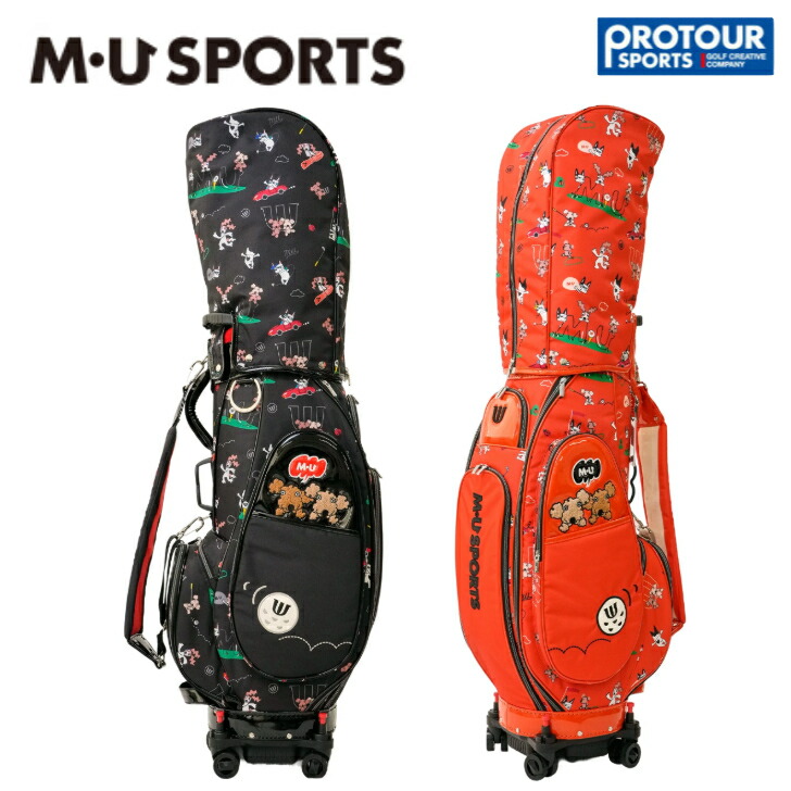 楽天市場】M・U SPORTS MUスポーツ 703R6132 キャディバッグ MU