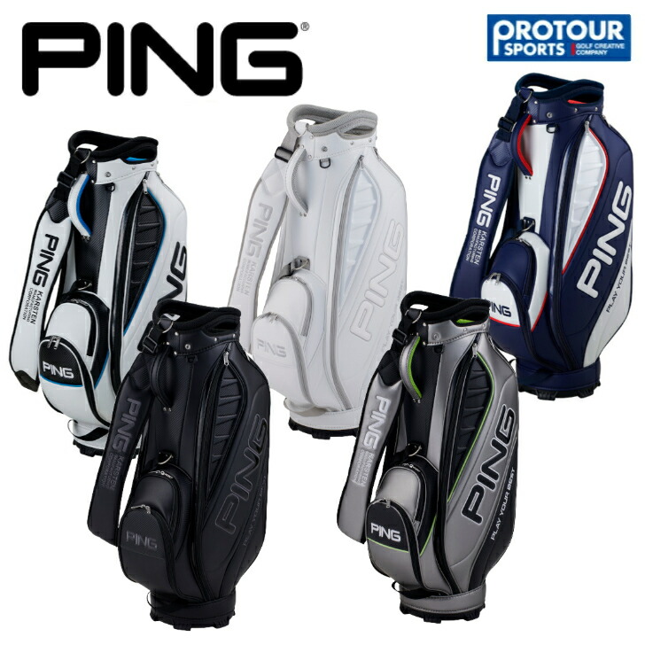 楽天市場】ピン キャディバッグ メンズ マルチポケット MULTI POCKET