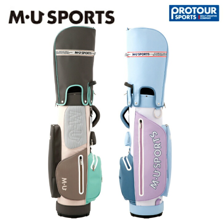 楽天市場】M・U SPORTS MUスポーツ 703R2122 キャディバック