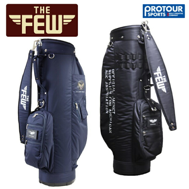 楽天市場】[ザ・フュー] キャディバッグ カートタイプ ミリタリー