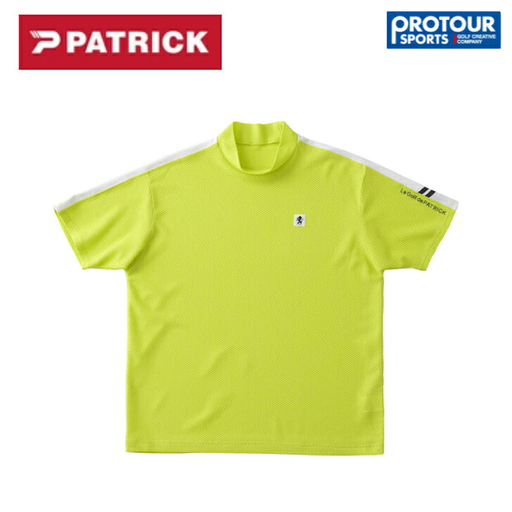 Patrick パトリック プラスリッチメッシュ モックネック シャツ　231-115