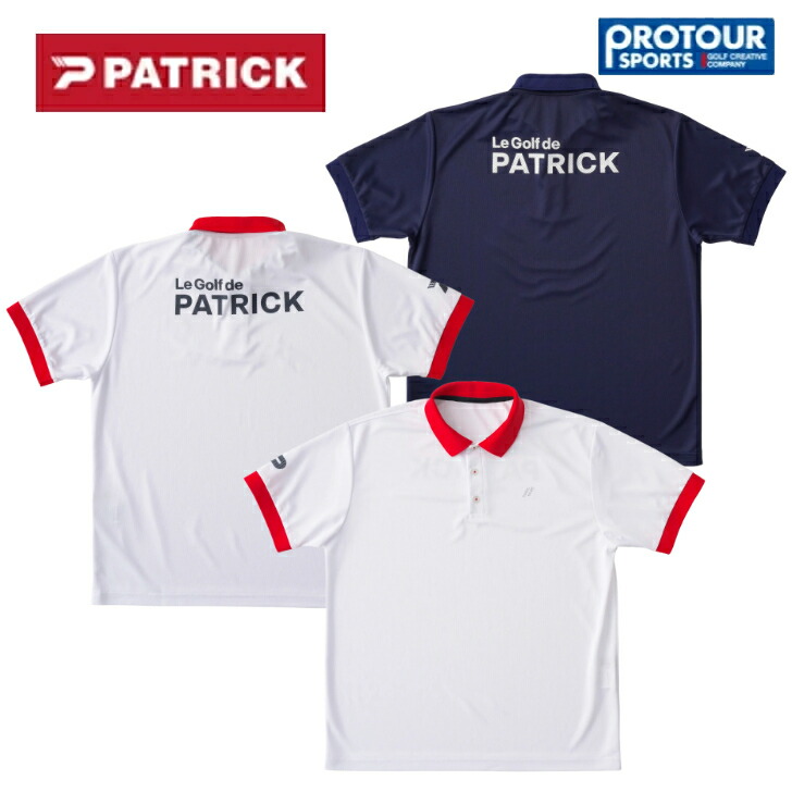 PATRICK パトリック ピンメッシュニット ポロシャツ　261-120/261-122/261-127｜プロツアースポーツ　店