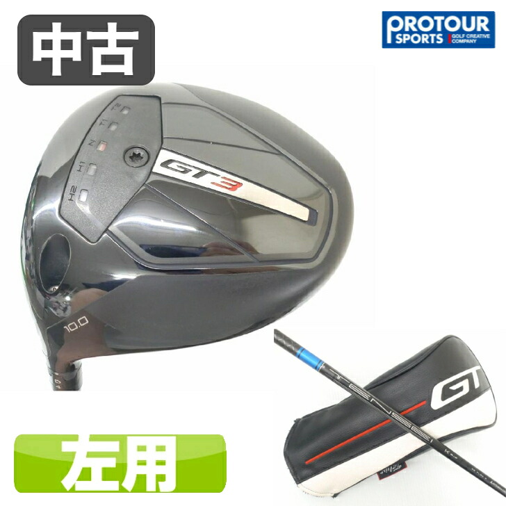 中古 クラブ Titleist タイトリスト GT3 レフティー ドライバー 10.5°|プロツアースポーツ 店