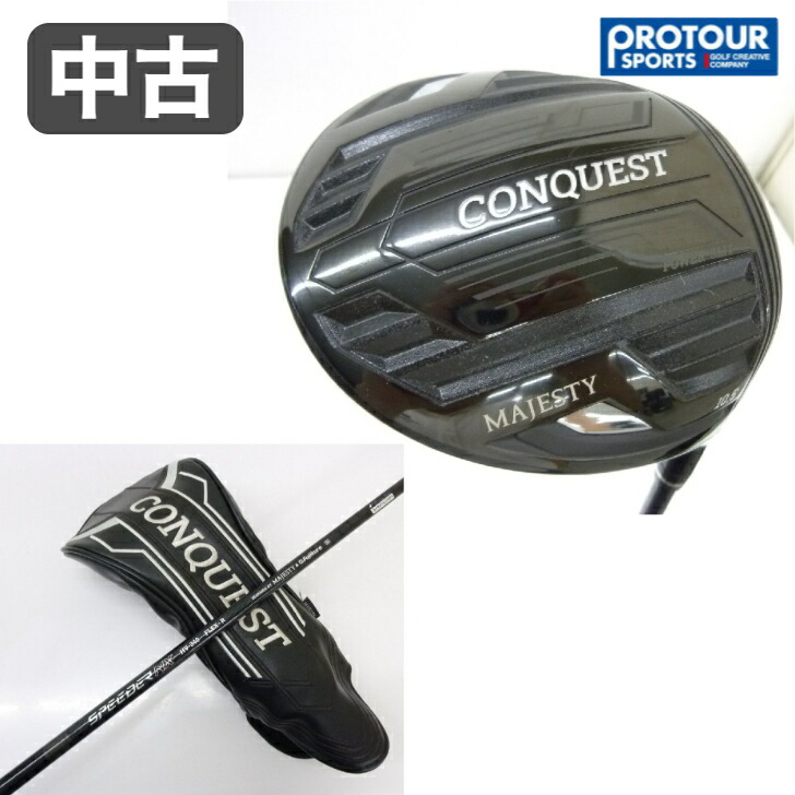 中古 クラブ Majasty マジェスティゴルフ コンクエスト ドライバー 10.5°