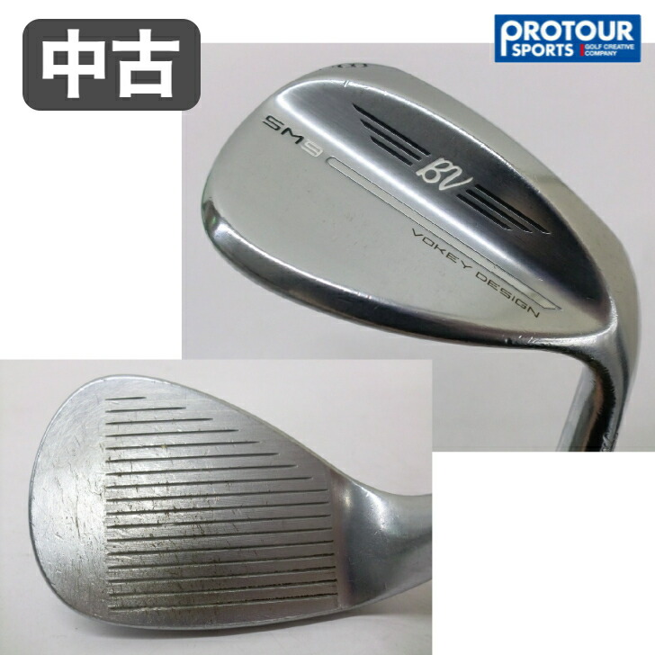 タイトリスト　ボーケイ　SM9 ウェッジ　BV105 Sシャフト 56度 ボーケイ・デザイン SM9 ウェッジ【BV105】 - タイトリスト、アキラ