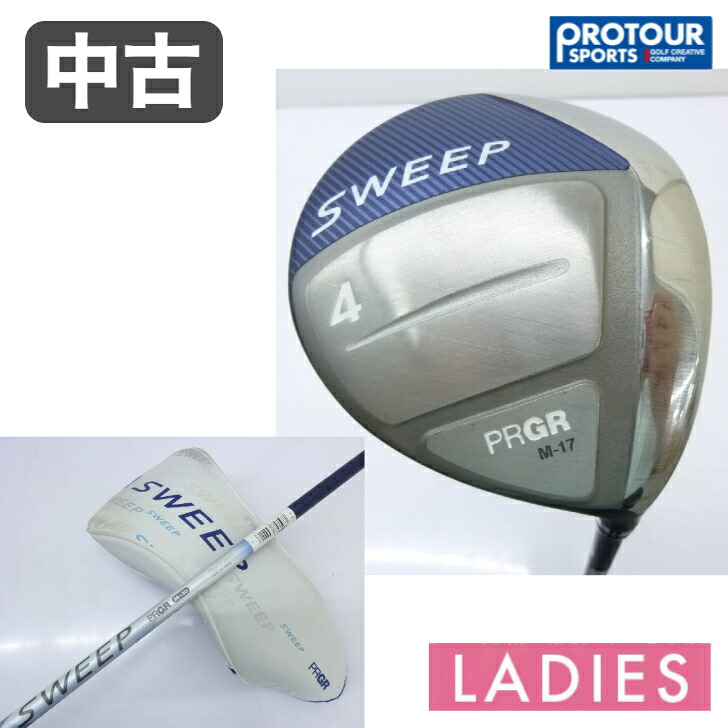 中古 クラブ PRGR プロギア SWEEP M-17 フェアウェイウッド 4w 18°