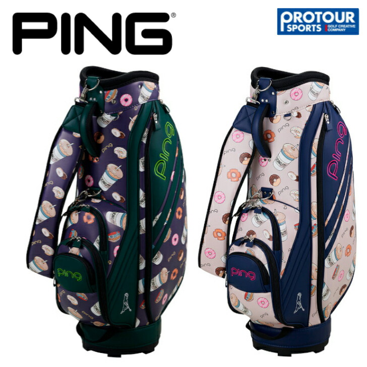 PING LADIES 2025 ソノランホットドッグ キャディバッグ レディース ピン 2025 GB-L2507 ソノランホットドッグ ボール