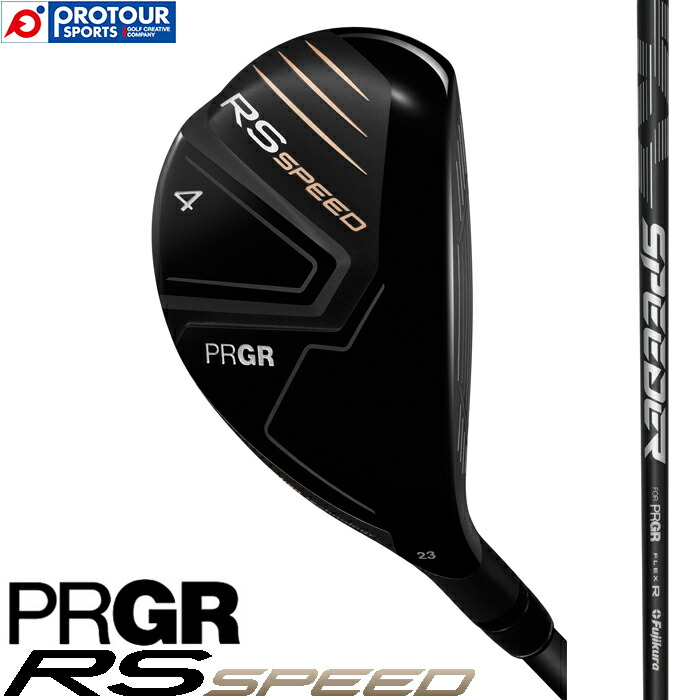 PRGR RS SPEED UTILITY / プロギア アールエス スピード ユーティリティ 2025年モデル SPEEDER NX FOR PRGR ヘッドカバー付 UT SLEルール適合品 送料無料｜プロツアースポーツ　店