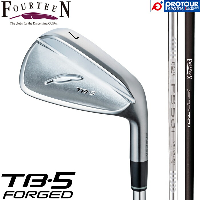 楽天市場】フォーティーン TB-5 FORGED 2025 アイアン 5本セット (#6-P
