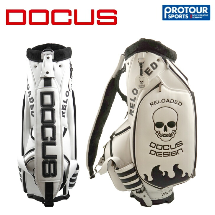 DOCUS DESIGN RELOADED ゴルフバッグ DOCUS 【ネーム入れ無料】キャディバッグ ドゥーカス DESIGN