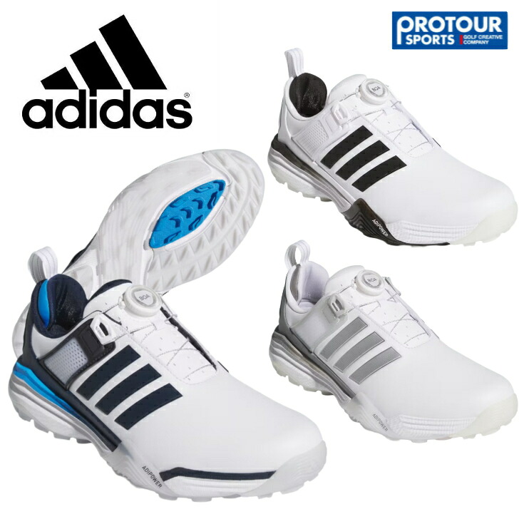 adidas Golf adipower 26 BOA SL アディダスゴルフ アディパワー 26 ボア スパイクレス ゴルフ シューズ JS4138/JS4139/JS4140