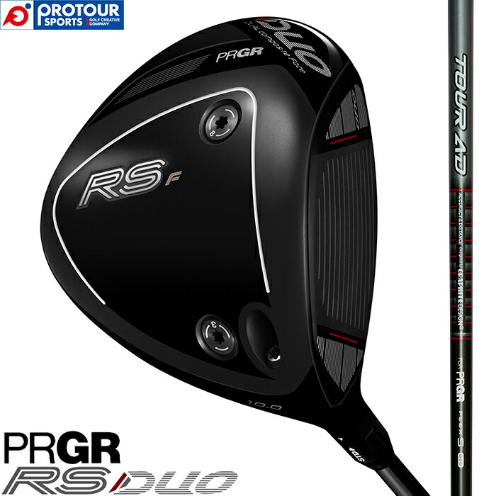 PRGR RS DUO RS F DRIVER / プロギア アールエス デュオ RS F ドライバー 2026年モデル TOUR AD FOR PRGR(S,SR) 10&deg; 45.5インチ ヘッドカバー付き メンズドライバー RSシリーズ グラファイトデザイン ツアーAD 送料無料｜プロツアースポーツ　店 51,744円