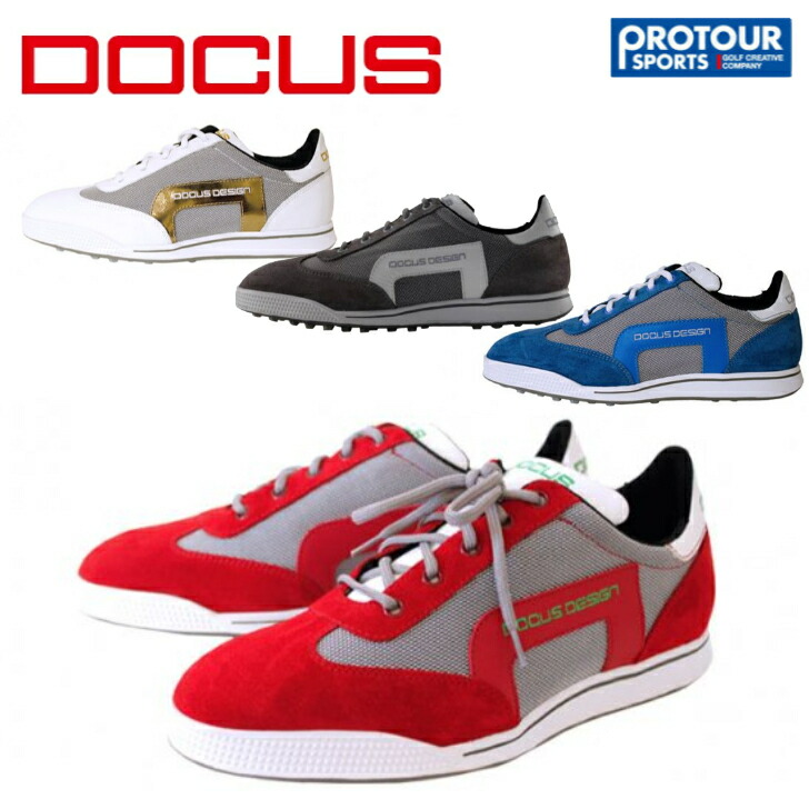 楽天市場】DOCUS ドゥーカス シューズ イタリア製 スパイクレス メンズ