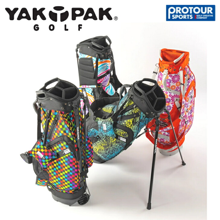 楽天市場】YAKPAK GOLF ヤックパック キャディバッグ YP-002