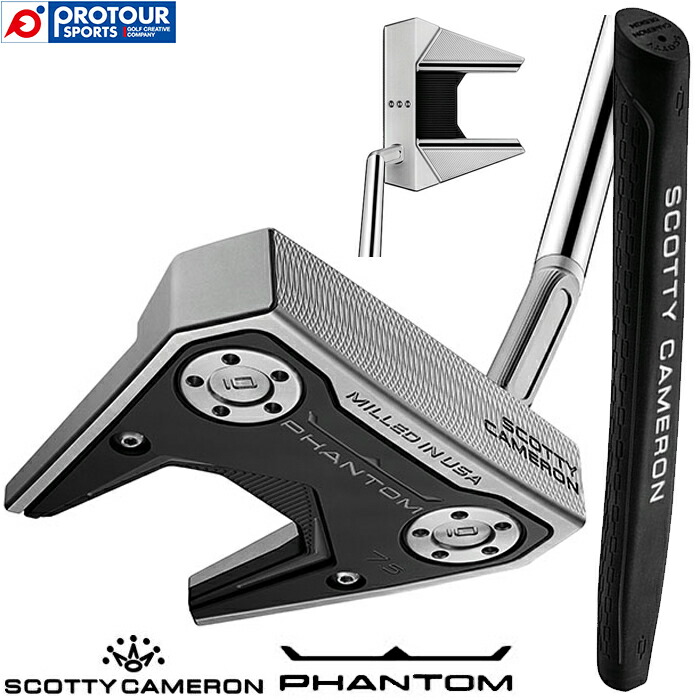 楽天市場】【レフティモデル】Scotty・Cameron 2024 Phantom 7.5