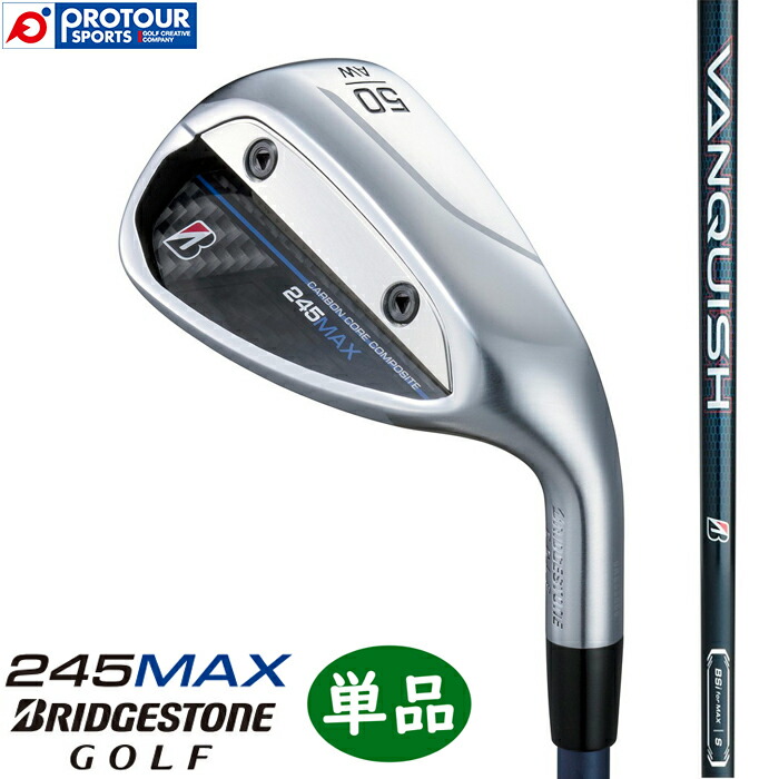 BRIDGESTONE GOLF 245MAX IRON VANQUISH BSi / ブリヂストン 245MAX アイアン 単品(＃6,AW,SW) 2024年モデル バンキッシュ BSi(カーボン) 単品アイアン 18,234円