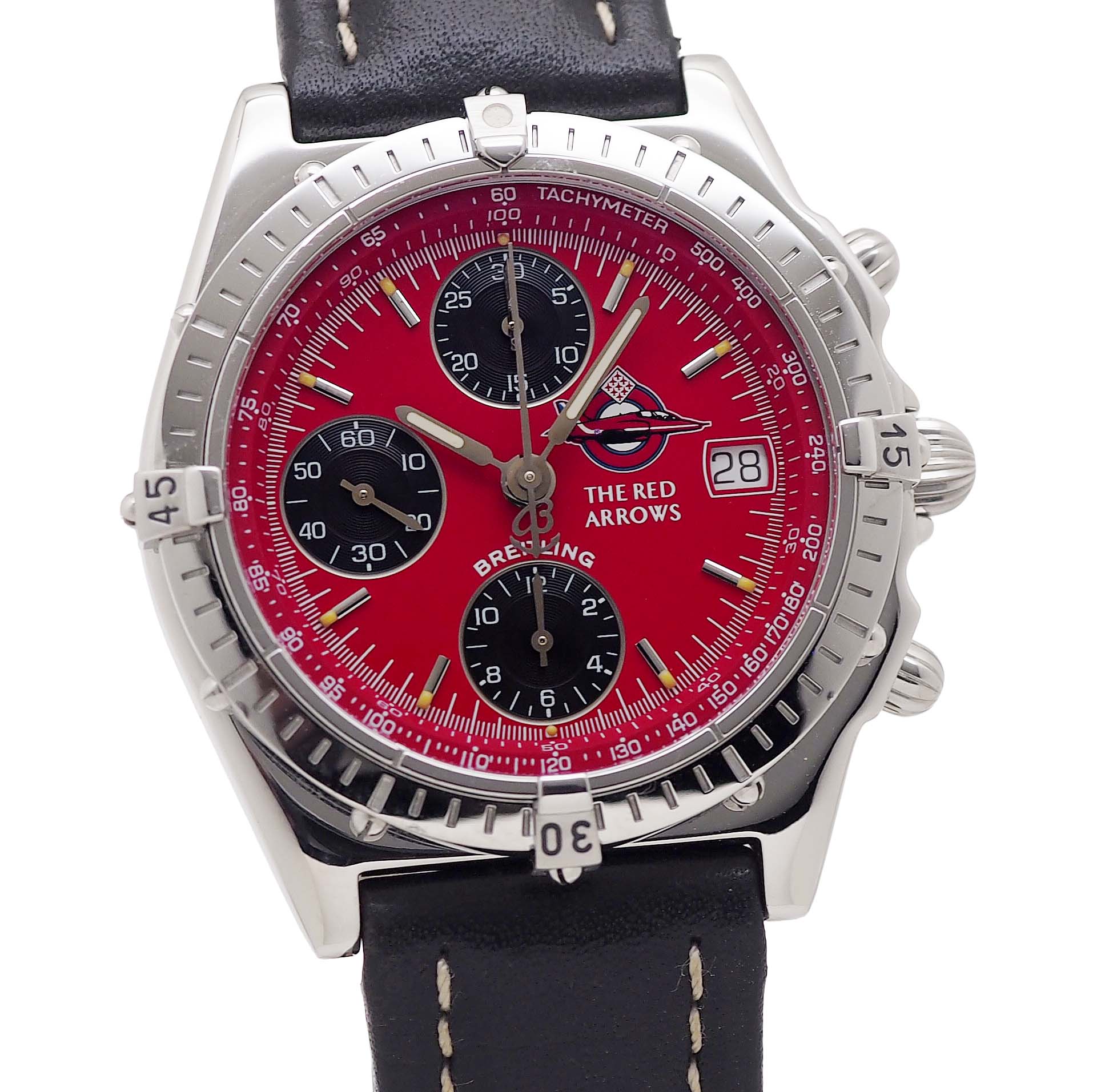 BREITLING (ブライトリング) クロノマット レッドアローズ リミテッドエディション 1965本限定 A13050.1 中古 メンズ 時計 【送料、代引き手数料無料】｜時計専門店 PROUD 234,000円