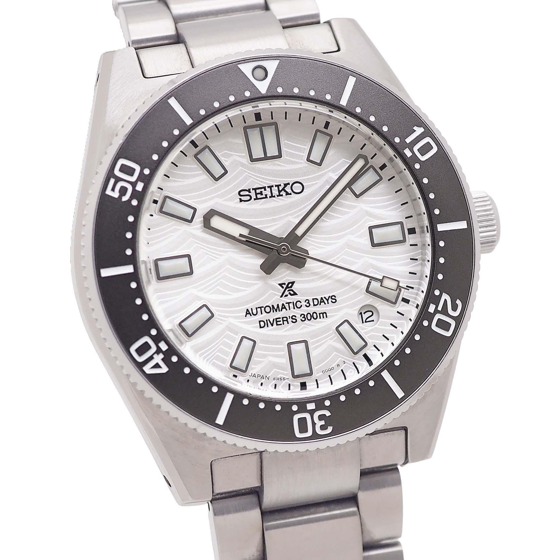 【中古】【お墨付き付】SEIKO(セイコー) プロスペックス ダイバースキューバ セイコーダイバーズウオッチ60周年祝する 6000本押さえるひな形 SBDC213 時辰儀 メンズ【貨物輸送、代引っ張ること委員会無料】
