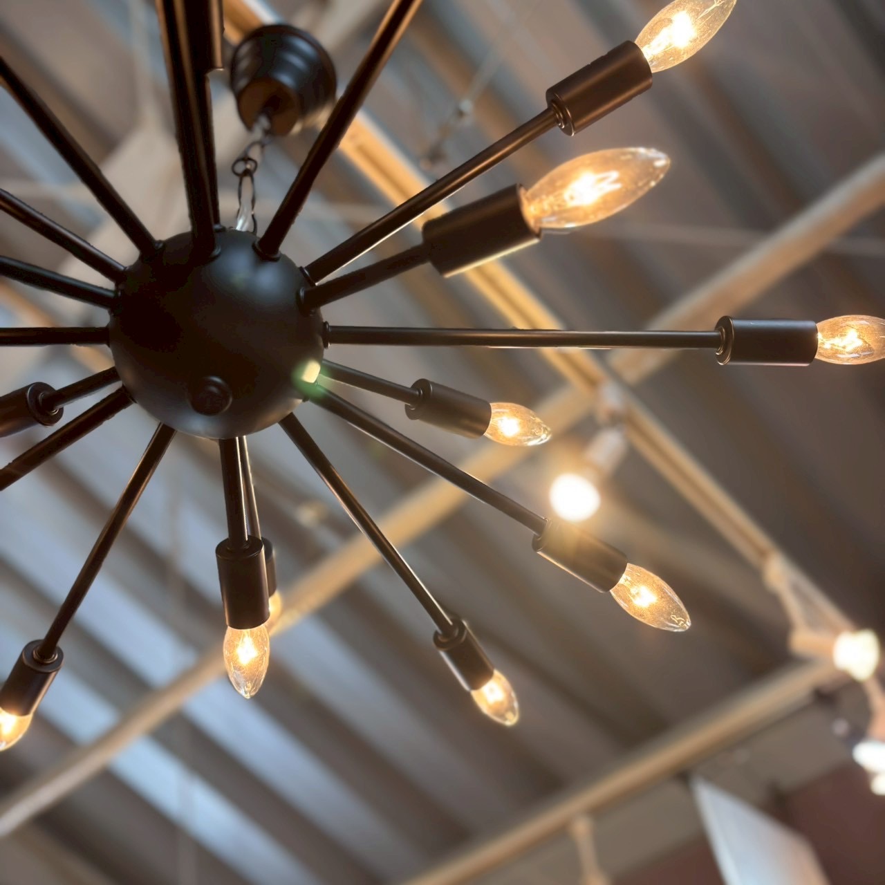 スプートニク　ペンダント照明　18灯 楽天市場】スプートニクランプ Sputnik Lamp 18灯 (電球別売り