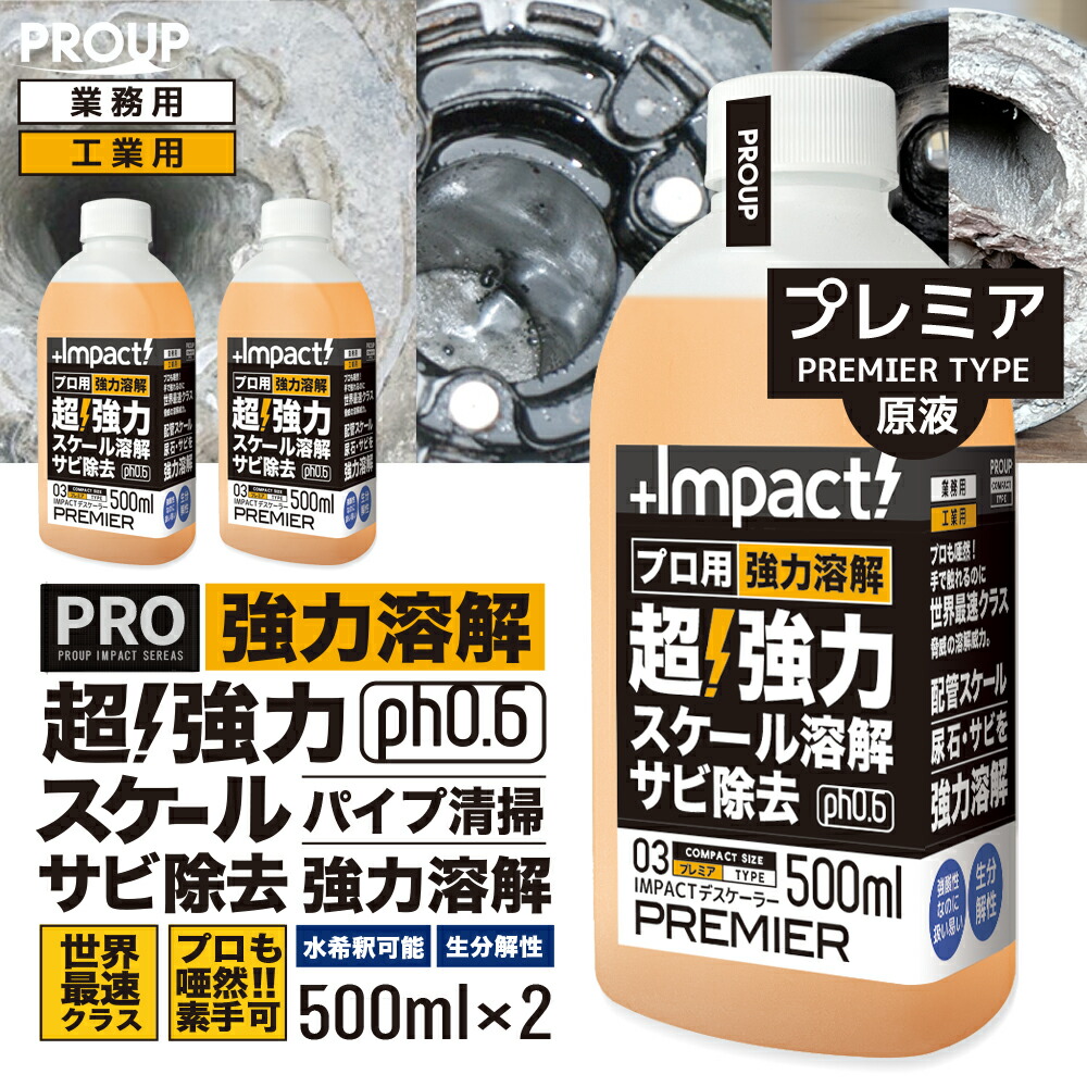 【労働者階級も唖然 領域最速】労働者階級用 原液 超豪然たる Ca 規模 尿石 取りあげる剤インパクトデスケーラー(原液 割り増し金ph0.6) 500ml×2本書き割り 配管洗浄剤 配管工業 サビ落とし サビ取り 尿石落とし 尿石取りあげる剤 尿石洗浄剤 室内用便器 カルキ取りあげる剤 水垢 水道の栓 室内用便器