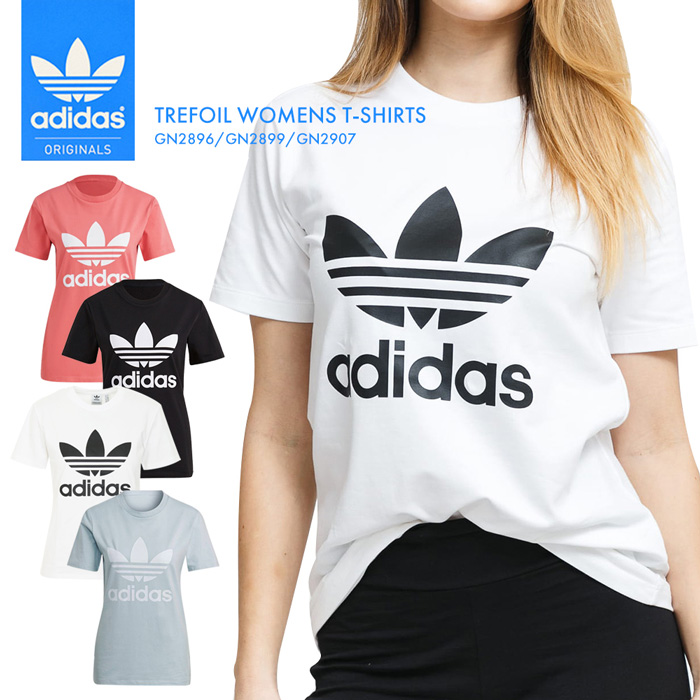 楽天市場 送料無料 アディダス人気のシンプルなロゴtシャツ レディース トレフォイル Adidas 半袖 ティーシャツ Gn26 Gn29 Gn2907 コットン 綿 スポーツ 婦人 ウェア Provence