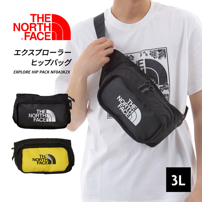 ちょっとしたお出かけにも便利なサコッシュバッグ 新入荷 ノースフェイス ショルダーポーチ The North Face Explore Hip Pack Nf0a3kzx 3l バッグ メーカー直売 ユニセックス メッセンジャーバッグ 通学 メンズ バック レディース かばん ウエストポーチ ウェストバック