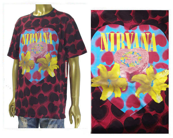 楽天市場 Official License オフィシャル ライセンス Nirvana ニルヴァーナ Justin Bieber ジャスティンビーバー着用 Tシャツ メンズ Nv8746 ﾆﾙﾊﾞｰﾅ アルファプラス Alpha Plus