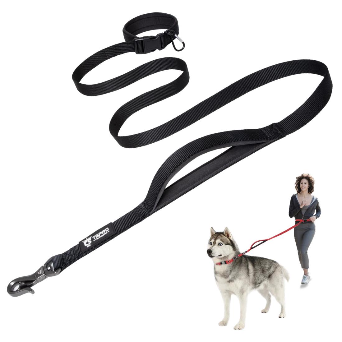 楽天市場】TSPRO ハンズフリーの犬用リード 調節可能な犬用散歩