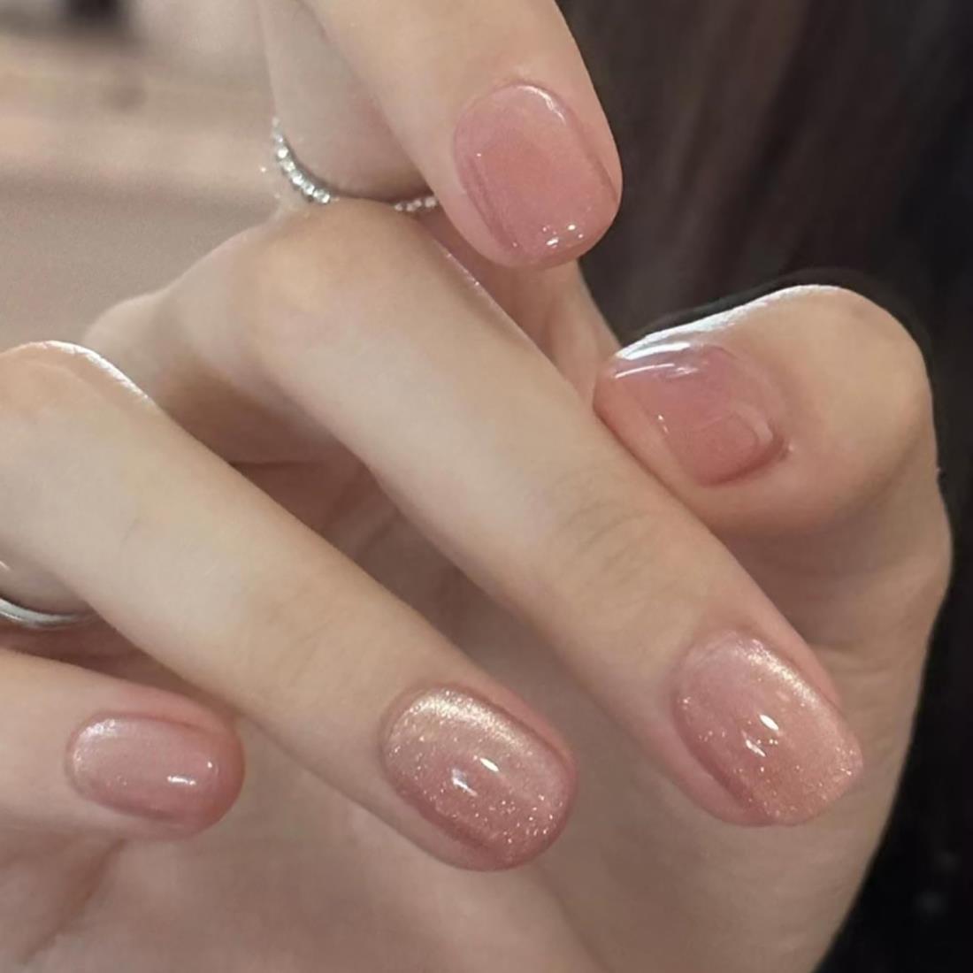 楽天市場】happykau ネイルチップ 24枚入 ネイルチップ ショート つけ