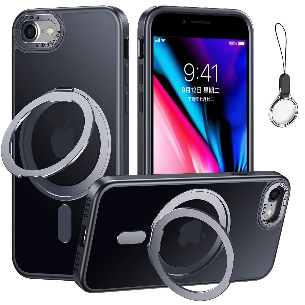 楽天市場】iPhone SE 第3世代 第2世代 ケース 半透明 MagSafe対応