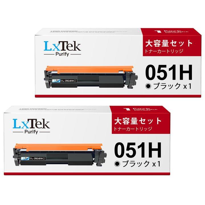 LxTek Purify CRG-051H CRG051H 互換トナー キャノン 対応 カートリッジ051H 黒2本セット canon 用 LBP162 LBP161 MF269dw MF266dn MF265dw MF264dw MF262dw MF267dw トナーカートリッジ