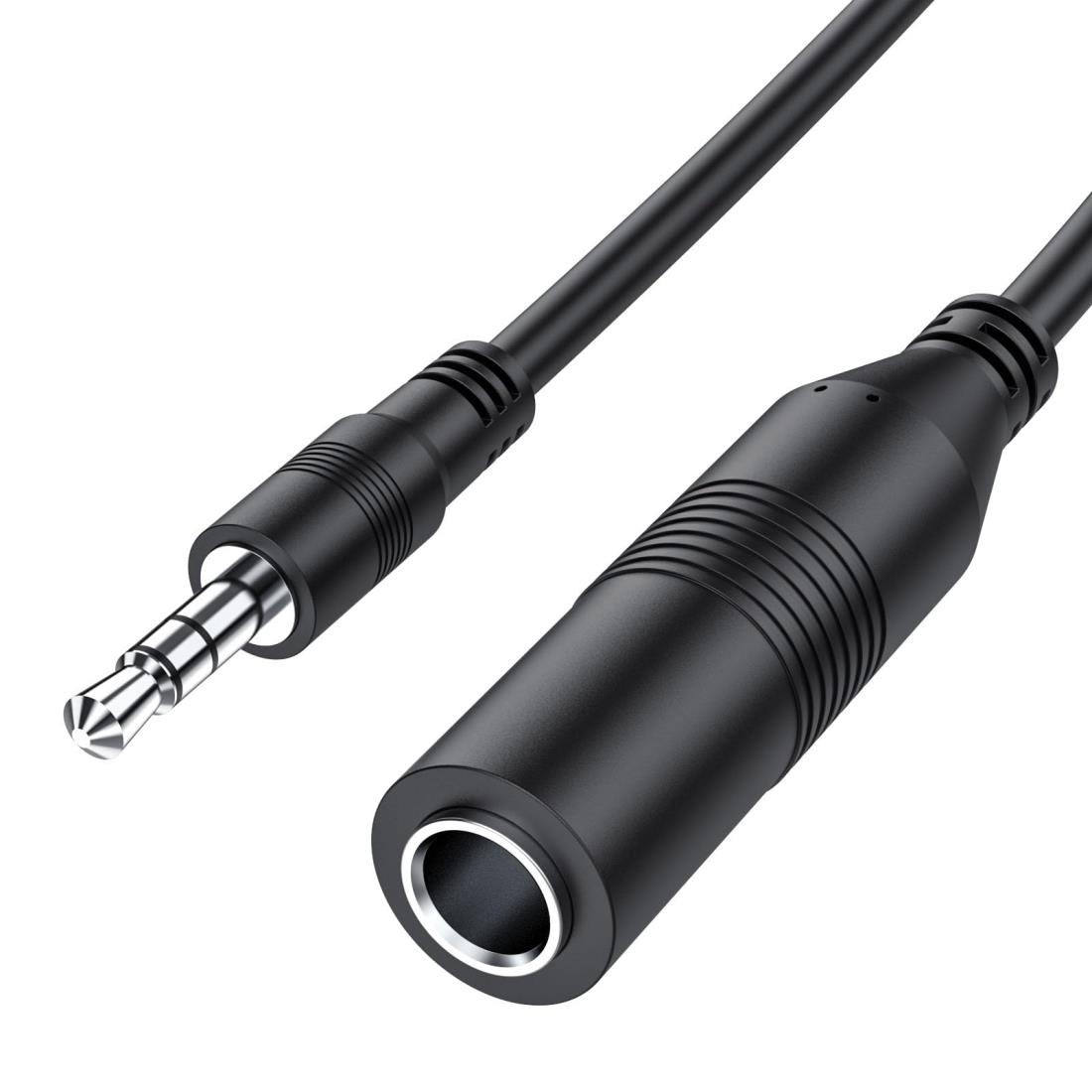 MOSWG 6.35mm 모노 단자 - 3.5mm 3극 스테레오 단자 6.3mm 표준 잭 헤드폰 변환 플러그 이어폰 연장 코드, 기타 앰프, 스튜디오 이어폰, 현악기, 헤드폰, 믹서, 피아노 등과 호환 가능 (20cm)