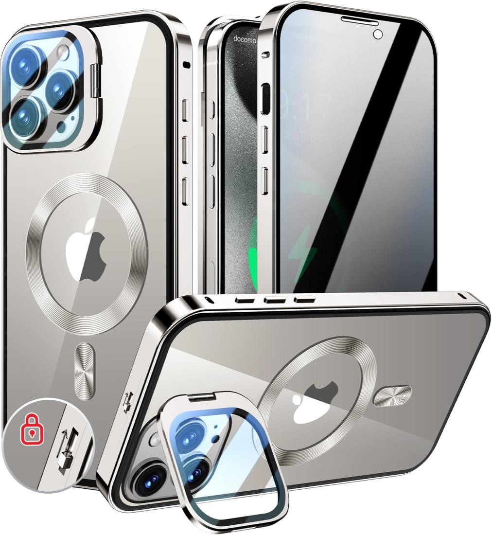 楽天市場】KELLCASE【カメラレンズ保護・スタンド+覗き見防止+MagSafe