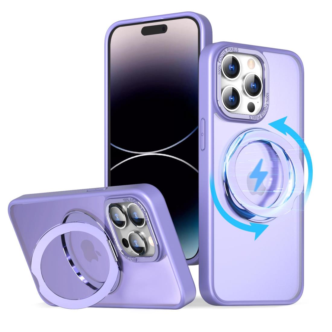 楽天市場】KWATUNG iphone14pro ケース magsafe対応 ワイ ヤレス充電