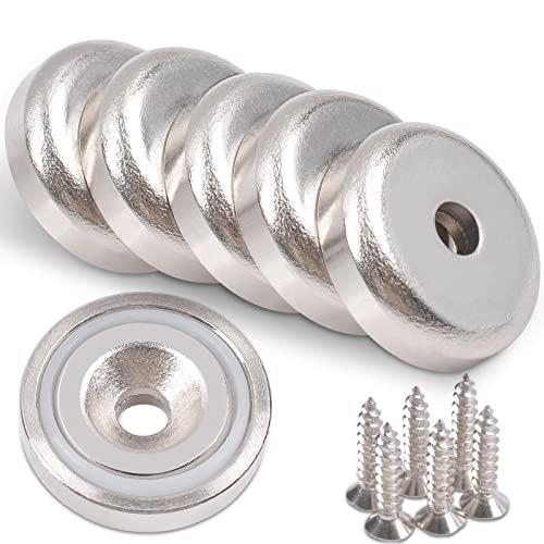 楽天市場】MAGXCENE 14個セット 超強力マグネット 直径20mm 穴・ネジ