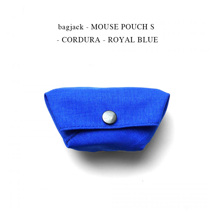 bagjack - MOUSE POUCH S - CORDURA - ROYAL BLUE