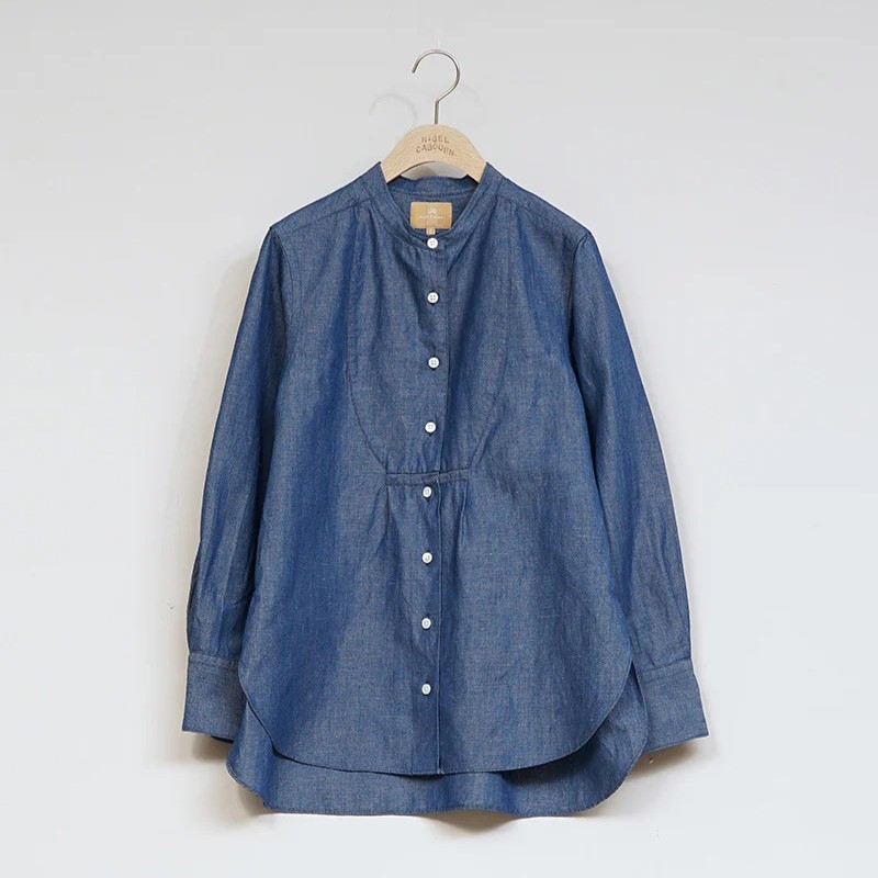 Nigel Cabourn ナイジェルケーボン　デニムシャツ　プルオーバー 楽天市場】Nigel Cabourn / 20'S POH SHIRT - COTTON LINEN
