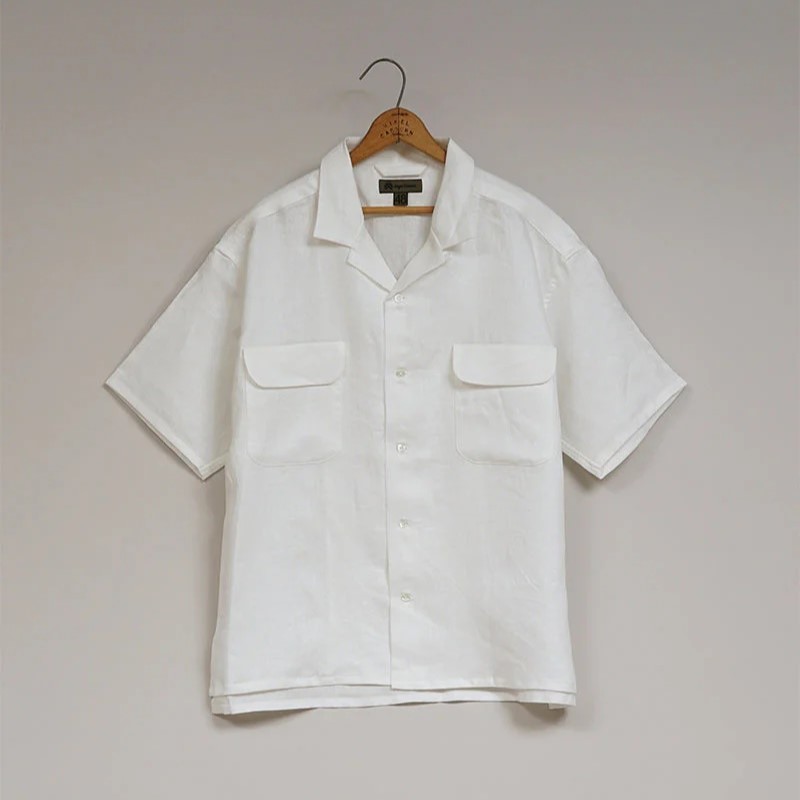 楽天市場】NIGEL CABOURN / Open-Collared Wide Shirt S/S