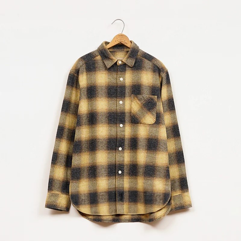 ◯ Nigel Cabourn - SH021 WORK SHIRT - YELLOW 25,410円