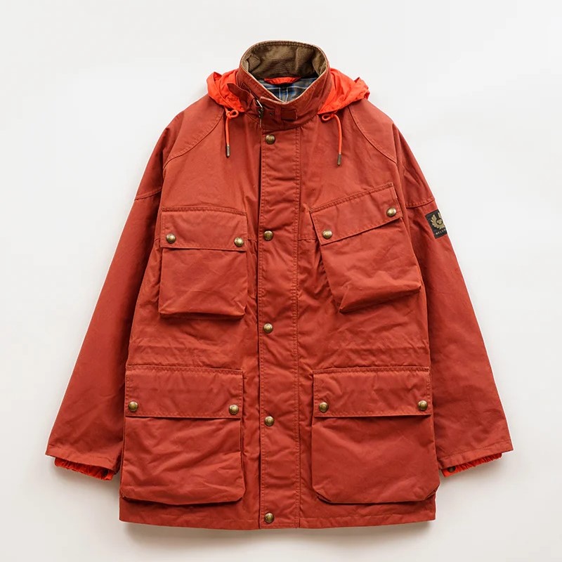 ◯ Nigel Cabourn - BELSTAFF NC DERWENT TRIALMASTE - DARK ORANGE