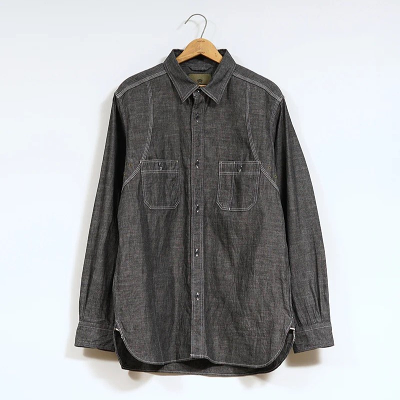 ◯ Nigel Cabourn - NEW MEDICAL SHIRT BK - BLACK 23,925円